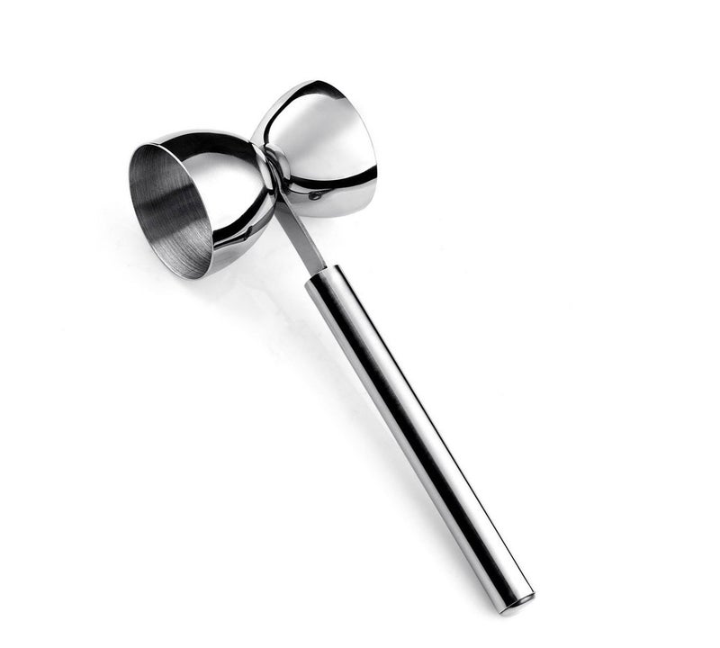 i Kito Double Jigger Stainless Steel Cocktail Measuring Cup with Handle - Image 2
